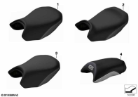 R1250GS 21 (K50) SADDLE, EXCLUSIVE parts diagram