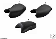 R1250GS 21 (K50) BENCH SEAT, COMFORT parts diagram