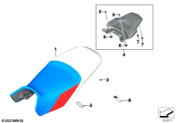 R1250GS 21 (K50) SEAT BENCH,  RALLYE parts diagram