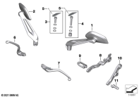 R1250GS 21 (K50) OPTION 719 BILLET PACK parts diagram