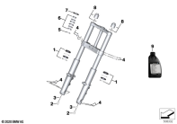 R18 Classic (K34) SERVICE OF TELESCOPIC FORKS parts diagram