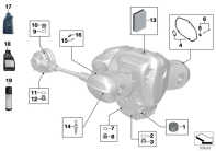 R18 Classic (K34) ENGINE OIL / MAINTENANCE SERVICE parts diagram