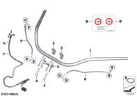 R18 Classic (K34) HANDLEBARS BEACH BAR AND RISER parts diagram