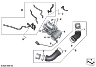 R18 Classic (K34) THROTTLE VALVE AND ACTUATOR parts diagram