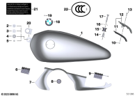 R18 Classic (K34) FUEL TANK parts diagram