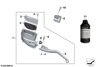 R18 Classic (K34) CLUTCH CONTROL ASSEMBLY FITTING parts diagram