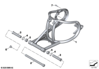 R18 Classic (K34) REAR WHEEL SWINGING ARM parts diagram