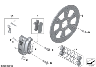 R18 Classic (K34) REAR WHEEL BRAKE parts diagram