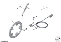 R18 Classic (K34) FRONT WHEELSPEED SENSOR parts diagram