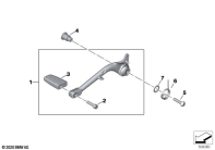 R18 Classic (K34) BRAKE PEDAL parts diagram
