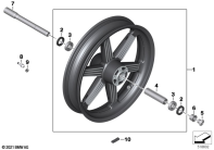 R18 Classic (K34) CAST RIM, FRONT parts diagram