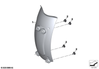R18 Classic (K34) MUDGUARD, SPRING STRUT parts diagram