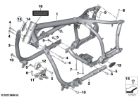 R18 Classic (K34) MAIN FRAME parts diagram