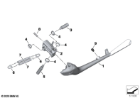 R18 Classic (K34) SIDE STAND parts diagram
