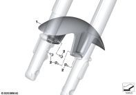 R18 Classic (K34) FRONT WHEEL FENDER parts diagram