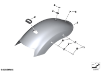 R18 Classic (K34) REAR WHEEL COVER parts diagram
