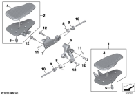 R18 Classic (K34) FOOTBOARDS parts diagram