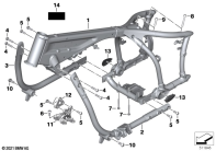 R18 Classic (K34) MAIN FRAME parts diagram