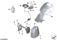 R18 Classic (K34) RF REMOTE CONTROL LOCKING SYSTEM parts diagram