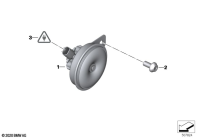 R18 Classic (K34) HORN parts diagram