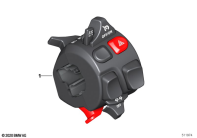 R18 Classic (K34) MULTIFUNCTION SWITCH LEFT, BUTTON BLACK parts diagram