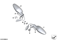 R18 Classic (K34) MULTIFUNCTIONAL TURN SIGNALS parts diagram