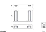 R18 Classic (K34) FORK LEG COVERS parts diagram