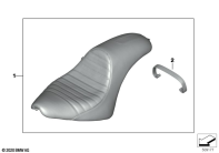 R18 Classic (K34) SEAT, VINTAGE FASTBACK parts diagram