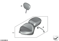 R18 Classic (K34) SEAT, CROSS COUNTRY parts diagram