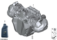R1300GS 22 (KA1) ENGINE / RUNNING GEAR ENGINE / RUNNING GEAR parts diagram