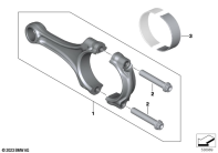 R1300GS 22 (KA1) CONNECTING ROD WITH BEARING parts diagram