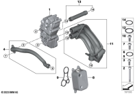 R1300GS 22 (KA1) OIL PUMP parts diagram