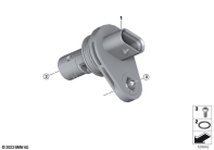 R1300GS 22 (KA1) CAMSHAFT POSITION SENSOR parts diagram
