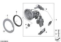 R1300GS 22 (KA1) DELIVERY, CONTROL UNITS, FUEL PUMP parts diagram
