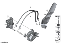 R1300GS 22 (KA1) SERVO UNIT, EXHAUST FLAP parts diagram