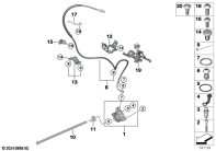 R1300GS 22 (KA1) CLUTCH CONTROL parts diagram