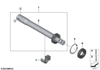 R1300GS 22 (KA1) SELECTOR SHAFT parts diagram