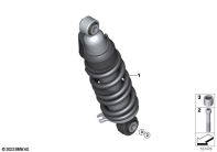 R1300GS 22 (KA1) SPRING STRUT, REAR parts diagram