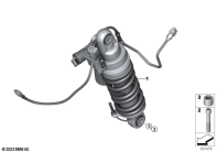 R1300GS 22 (KA1) SPRING STRUT, REAR parts diagram