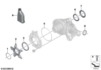 R1300GS 22 (KA1) RIGHT-ANGLE GEARBOX, SINGLE PARTS parts diagram