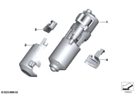 R1300GS 22 (KA1) HYDRAULIC SUSPENSION parts diagram