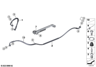 R1300GS 22 (KA1) BRAKE LINES, REAR parts diagram