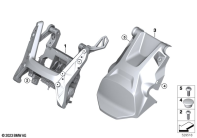 R1300GS 22 (KA1) WINDSHIELD ADJUSTMENT parts diagram