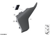 R1300GS 22 (KA1) KNEE PROTECTOR parts diagram
