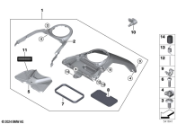 R1300GS 22 (KA1) TANK COVER, CENTER parts diagram
