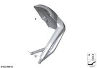 R1300GS 22 (KA1) MUDGUARD REAR parts diagram