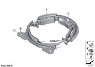R1300GS 22 (KA1) RETAINING RING, TANK COVER parts diagram