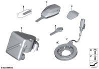 R1300GS 22 (KA1) RF REMOTE CONTROL LOCKING SYSTEM parts diagram