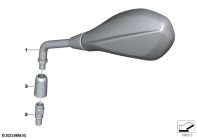 R1300GS 22 (KA1) MIRROR parts diagram