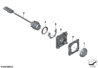 R1300GS 22 (KA1) CONNECTING CABLE, CASE/TOPCASE parts diagram